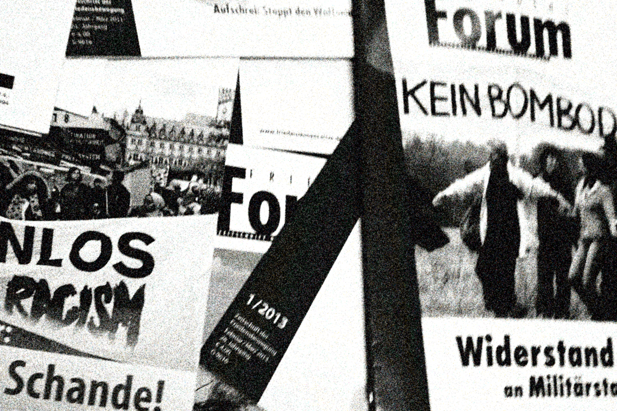 Das Archiv des FriedensForums