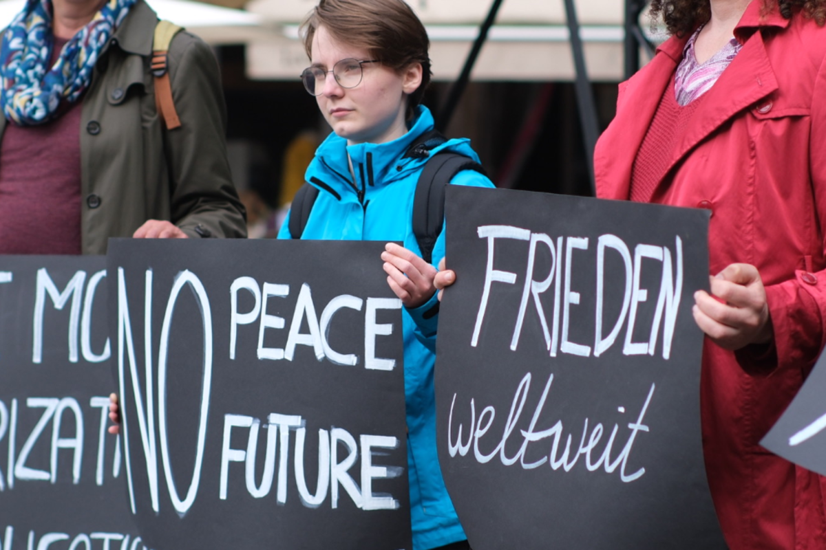 Friedensprotest im Jahr 2024