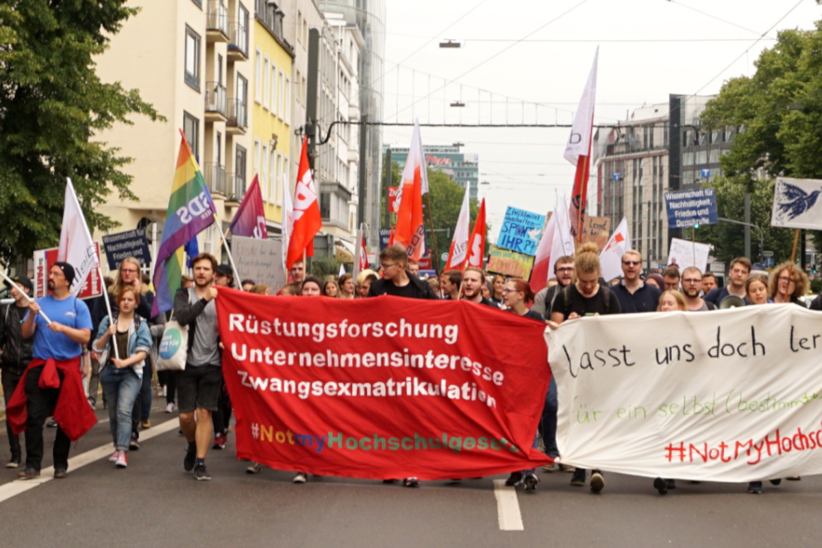 Protest im Jahr 2019.