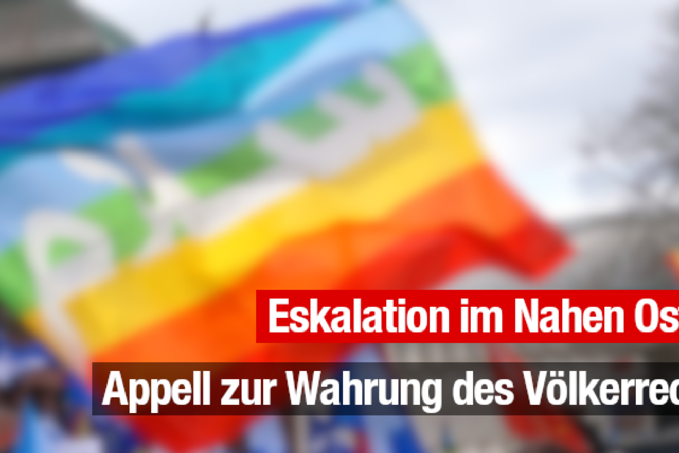 Appell zur Wahrung des Völkerrechts