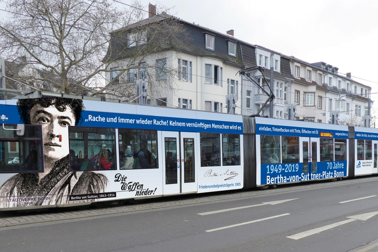 Die Bertha-Bahn kommt ins Rollen