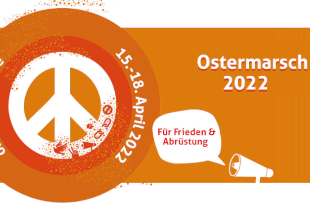 Alle Infos zu den Ostermärschen 2022 der Friedensbewegung