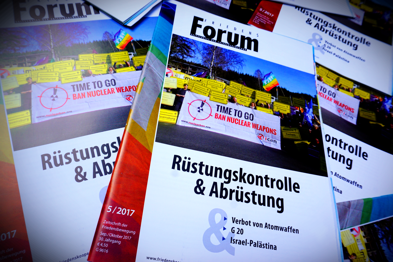 FriedensForum 5/2017 erschienen