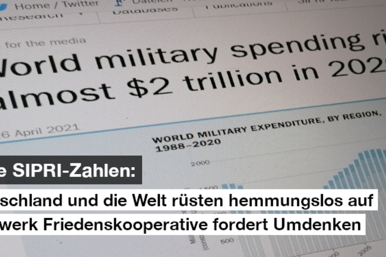 Deutschland und die Welt rüsten hemmungslos auf - trotz Corona und Klimakatastrophe