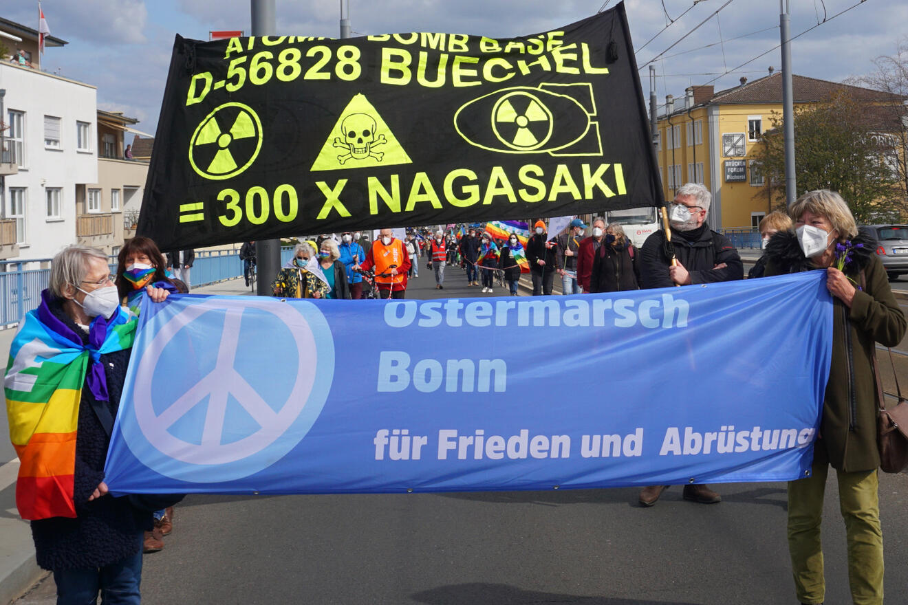 Ostermarsch 2021: Positive Bilanz trotz schwieriger Umstände