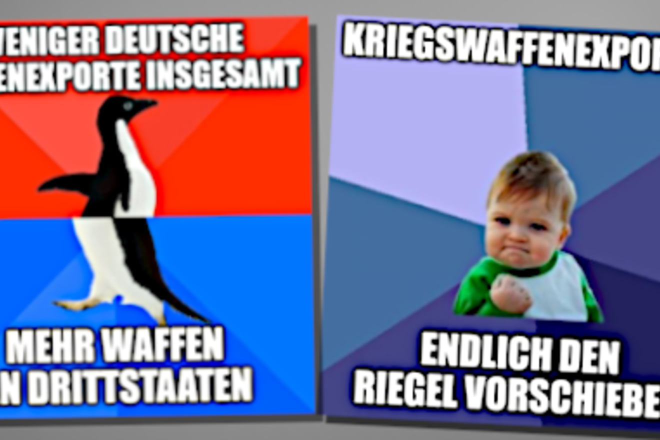 Rüstungsexporte an „Drittstaaten“ steigen an – Friedensbewegung fordert Kontrollgesetz für Rüstungsexporte