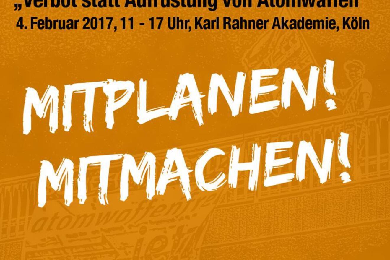 Verbot statt Aufrüstung von Atomwaffen