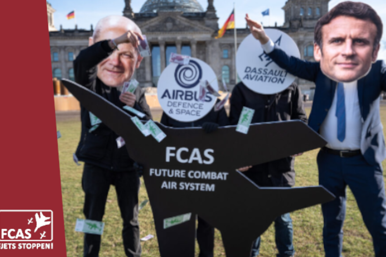 Zivilgesellschaftliche Organisationen starten Kampagne für den Stopp des teuren Hochrisikoprojekts FCAS