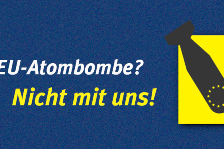 Appell unterzeichnen: EU-Atombombe? Nicht mit uns! (Aktion beendet)