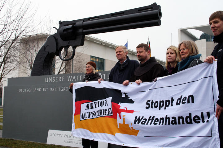 Appell für ein Rüstungsexportkontrollgesetz