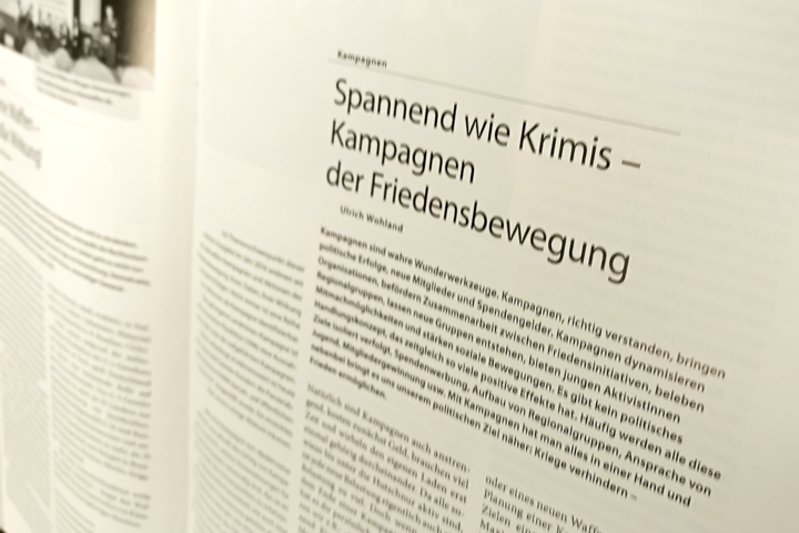 Artikel und Themen im FriedensForum