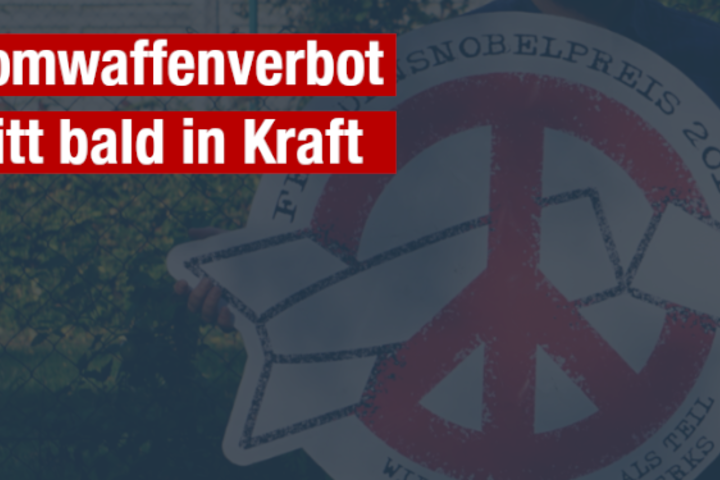 Atomverbotsvertrag tritt bald in Kraft - trotz US-Brandbrief an Atomwaffengegner