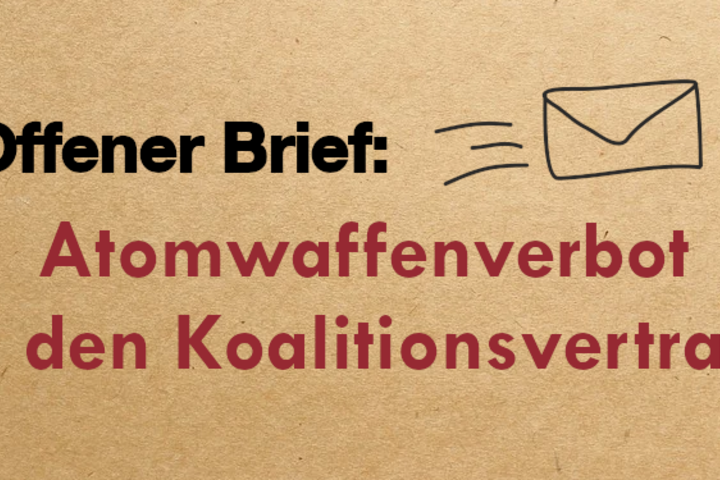 Atomwaffenverbotsvertrag in den Koalitionsvertrag