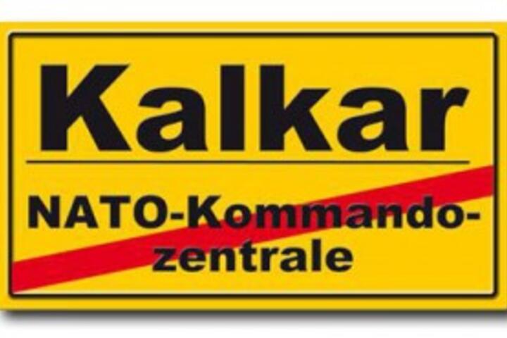 Demonstration 3. Oktober 2018 in Kalkar: Krieg beginnt hier! Setzen wir Zeichen für den Frieden!