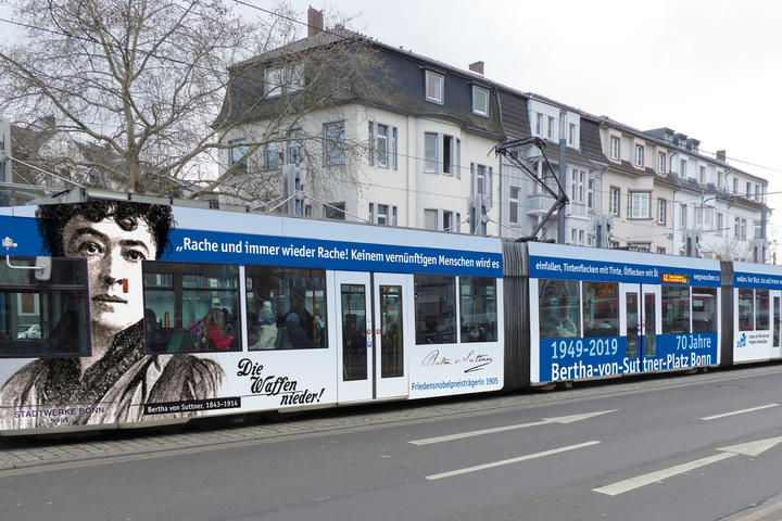 Die Bertha-Bahn kommt ins Rollen