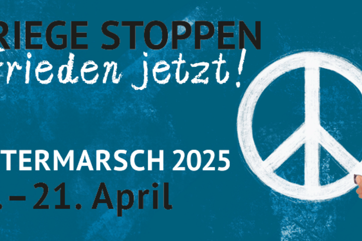 Erfolgreicher Start der Ostermärsche 2025 am Gründonnerstag – Hauptaktionstag am Karsamstag mit rund 70 Veranstaltungen