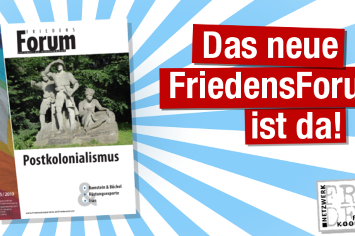 FriedensForum 5/2019 erschienen