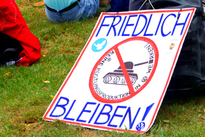 Friedlich bleiben!