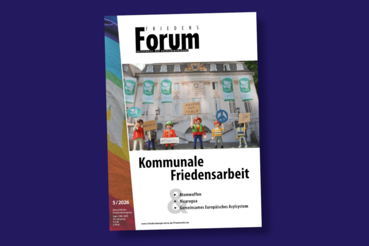 Wirf ein Blick ins FriedensForum 5/2026