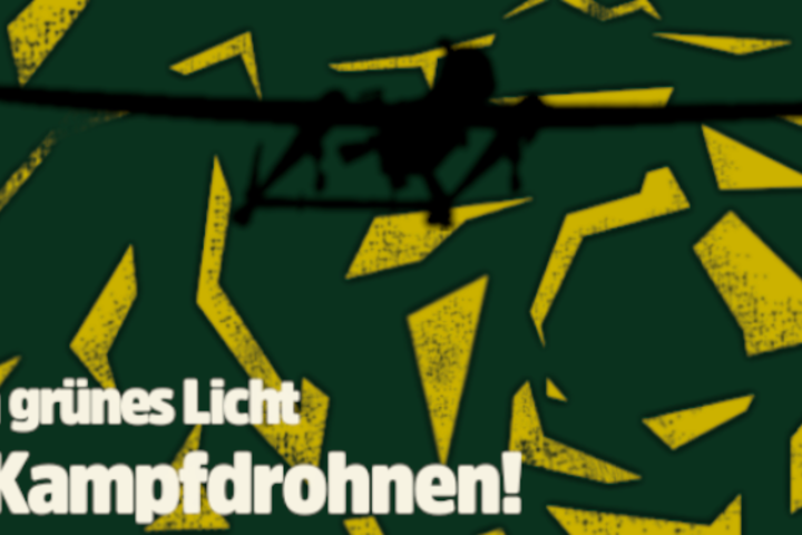 Jetzt mitmachen: Kein grünes Licht für Kampfdrohnen