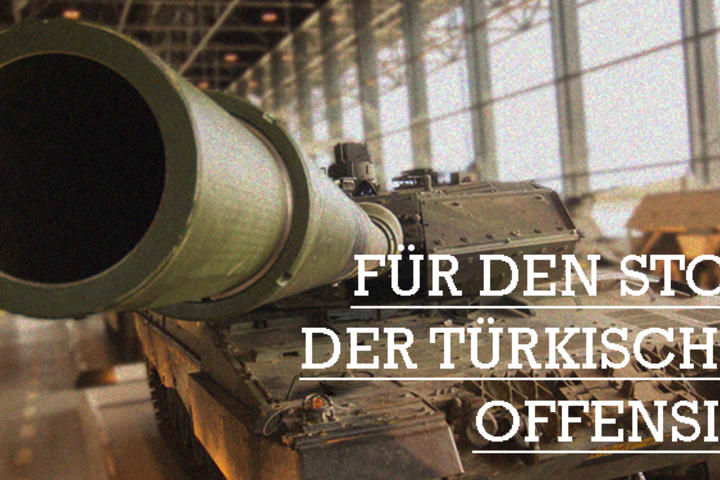 Aktion abgeschlossen: Türkische Militäroffensive in Syrien stoppen!