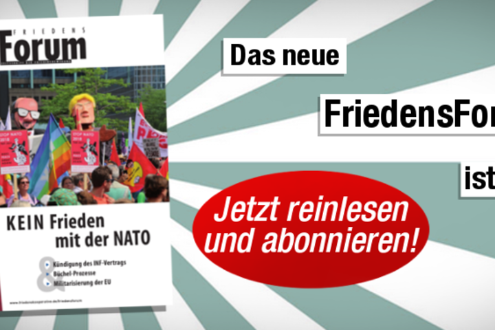 "Kein Frieden mit der NATO"