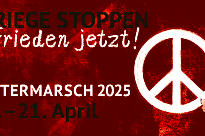 Ostermärsche in Nordrhein-Westfahlen starten Karfreitag