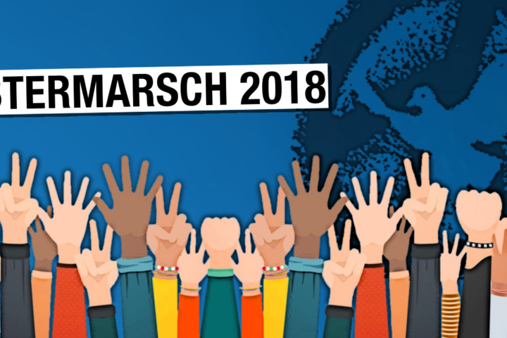 Alle Infos zu den Ostermärschen 2018 der Friedensbewegung