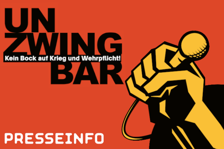 Presseinfo zur Kundgebung "Unzwingbar" am 2.10.2026.