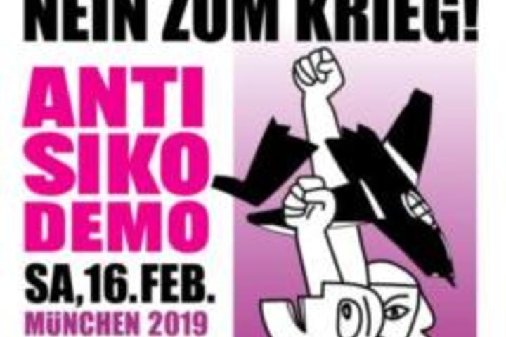 Protesten gegen die NATO- „Sicherheits"-Konferenz 2019