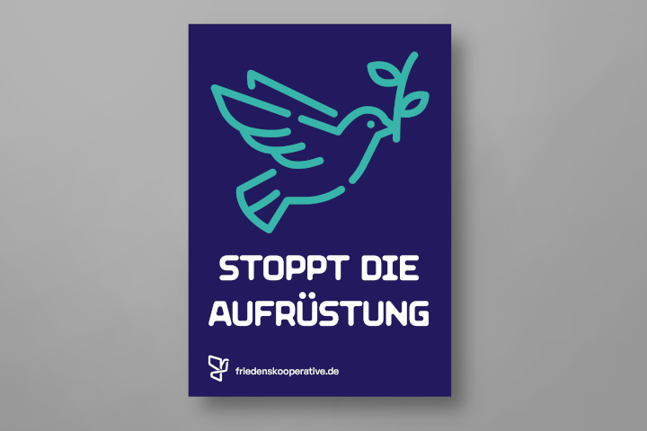 Shop-Bild: Stoppt die Aufrüstung