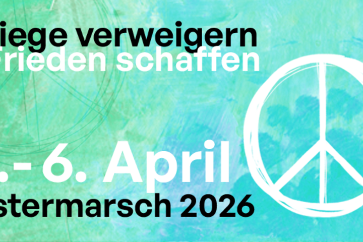 Start der NRW-Ostermärsche am Karfreitag