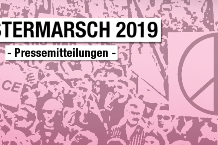 Start der Ostermärsche 2019 – Friedensbewegung fordert Abrüstung, Verbot der Atomwaffen und Stopp der Rüstungsexporte