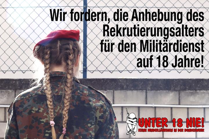 Zahl der Minderjährigen in der Bundeswehr wieder gestiegen