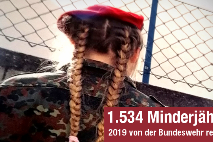 Zahl der Minderjährigen in der Bundeswehr bleibt hoch