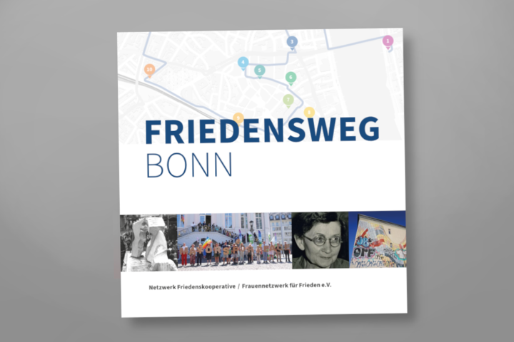 Broschüre zum Friedensweg Bonn