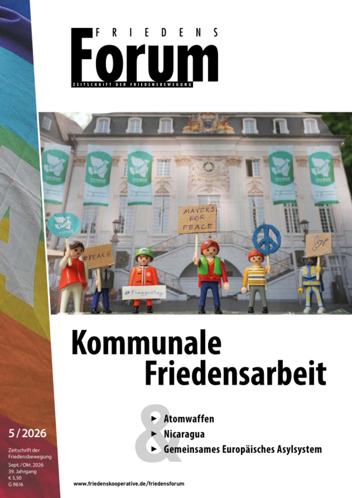 Cover des FriedensForums 5/2026