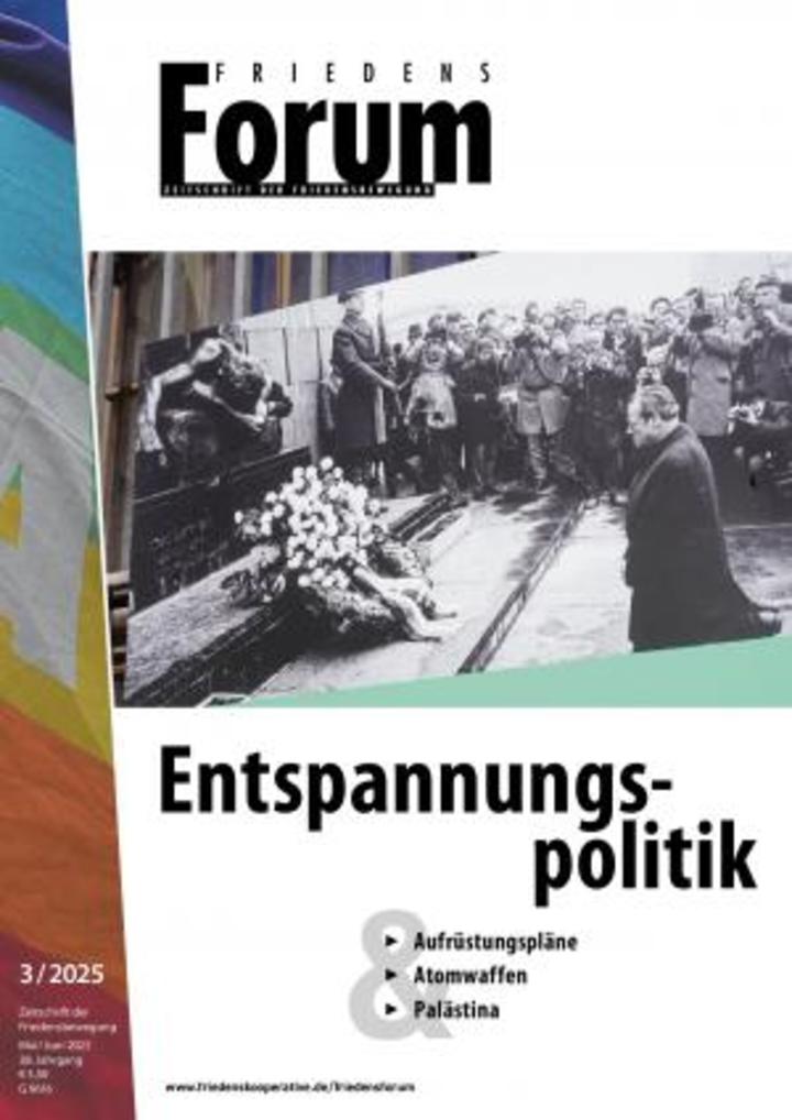 FriedensForum mit dem Schwerpunkt Entspannungspolitik